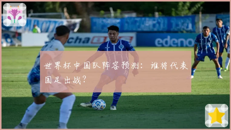 世界杯中国队阵容预测:谁将代表国足出战?